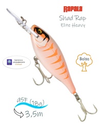 SREH95-GDCG Shad Rap Elite Heavy - фото