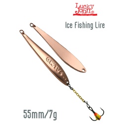 LJ 82762-C Зимняя блесна S-3-Copper - фото