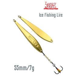 LJ 82762-G Зимняя блесна S-3-Gold - фото