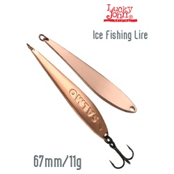 LJ 8277-C Зимняя блесна S-4-Copper - фото
