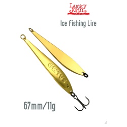 LJ 8277-G Зимняя блесна S-4-Gold - фото