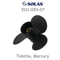 Solas 5111-093-07 (9,2*7) Tohatsu алюминий - фото