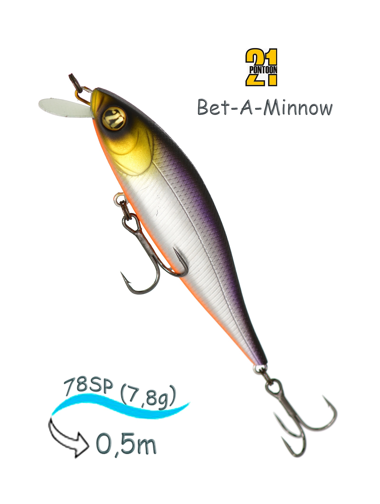 Bet-A-Minnow 78 SP-SR-A11 - фото