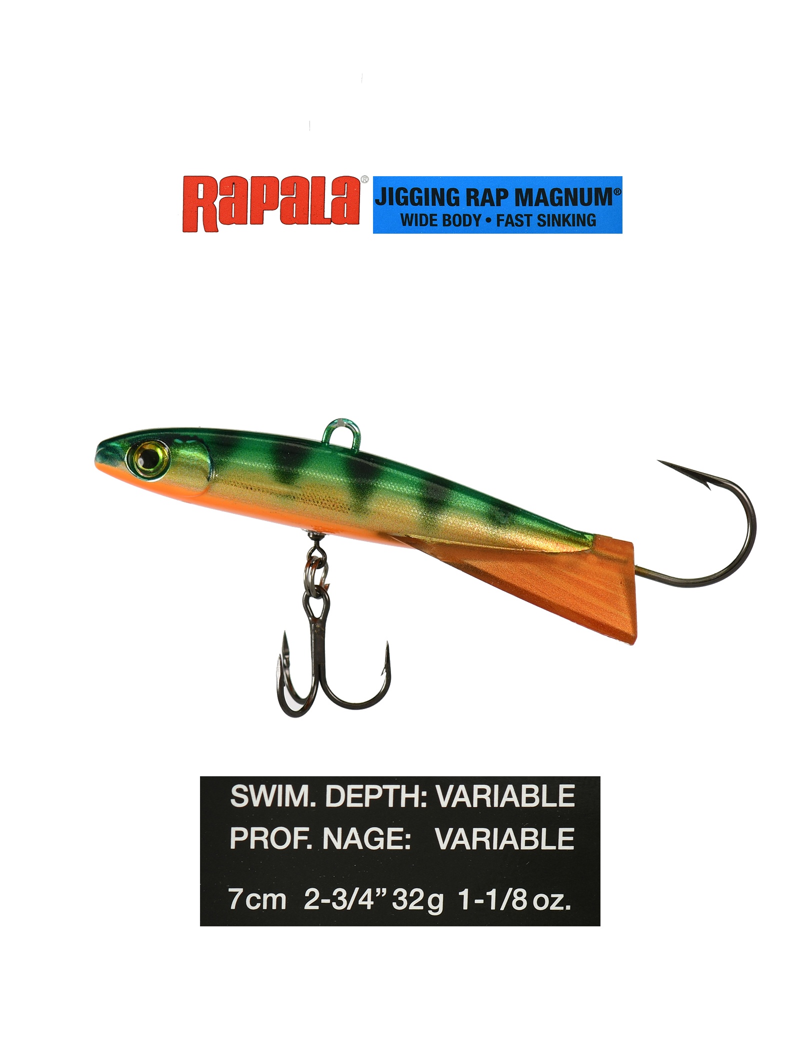 JRM07-LP Jigging Rap Magnum