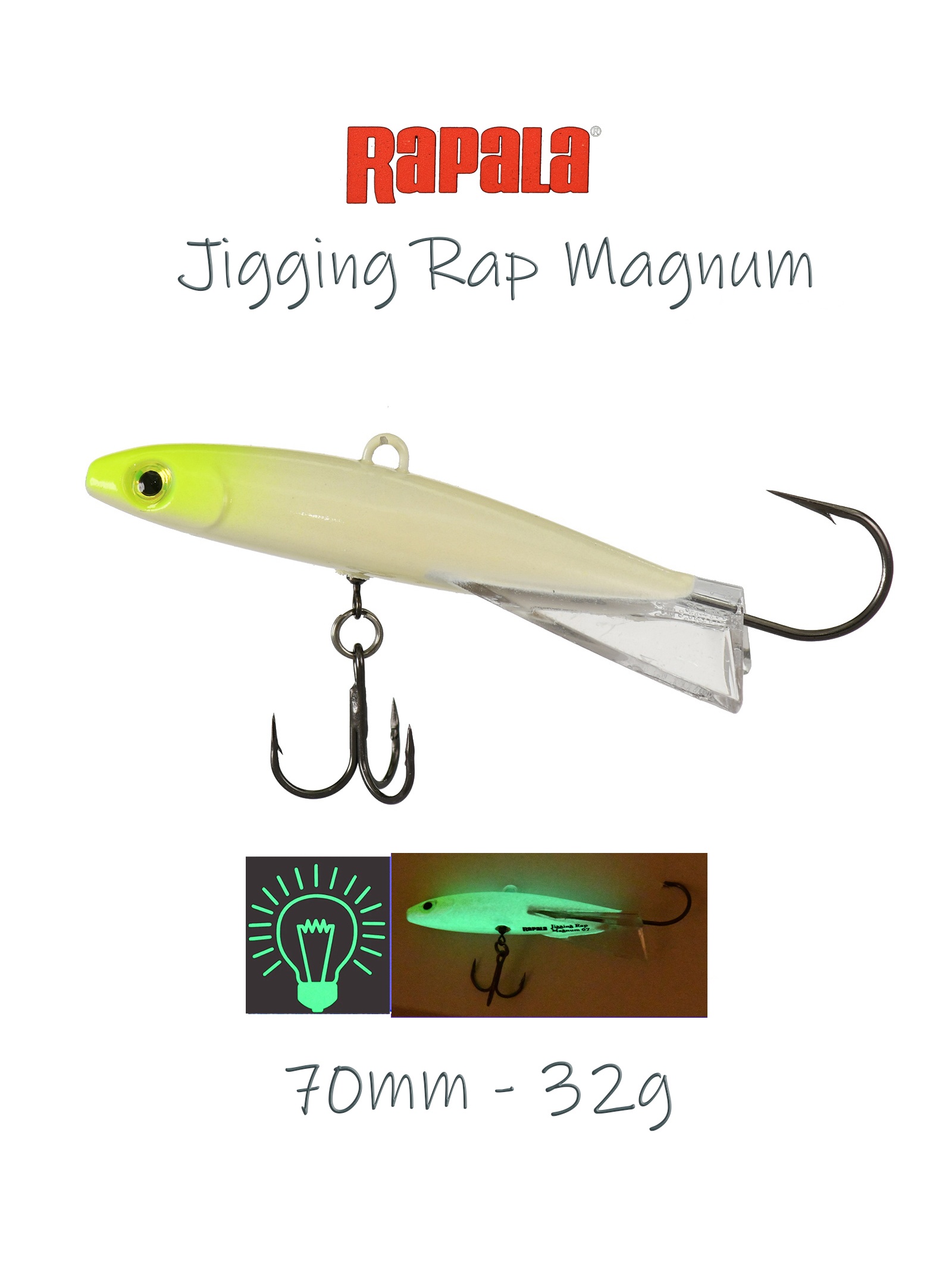 JRM07-GL Jigging Rap Magnum