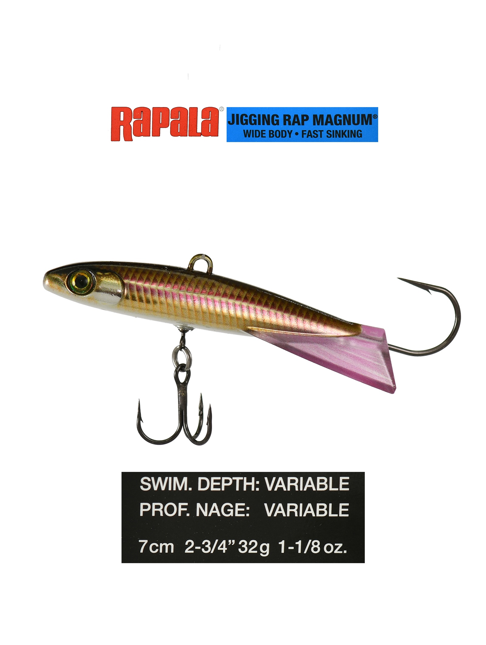 JRM07-SML Jigging Rap Magnum