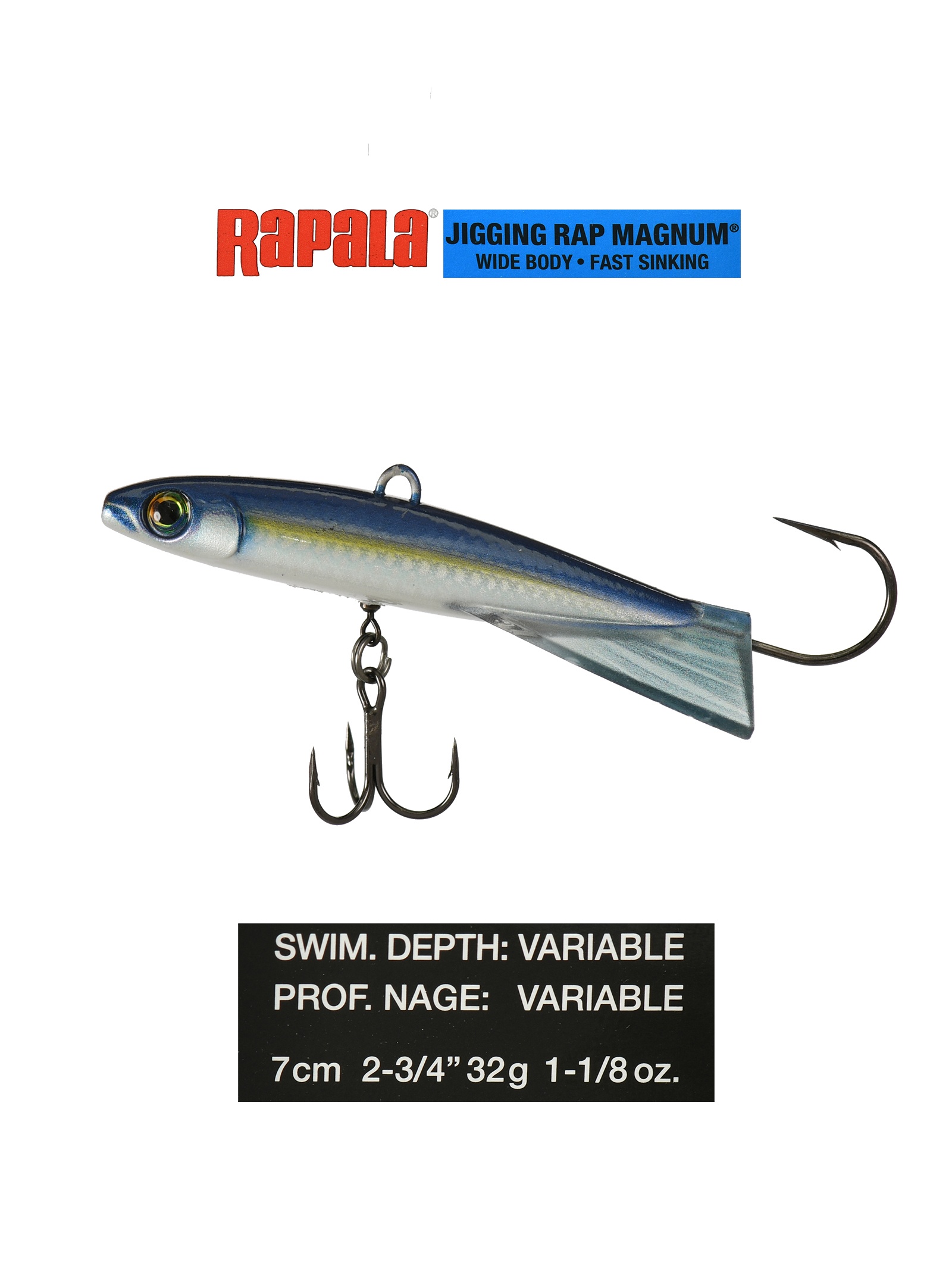 JRM07-HSD Jigging Rap Magnum