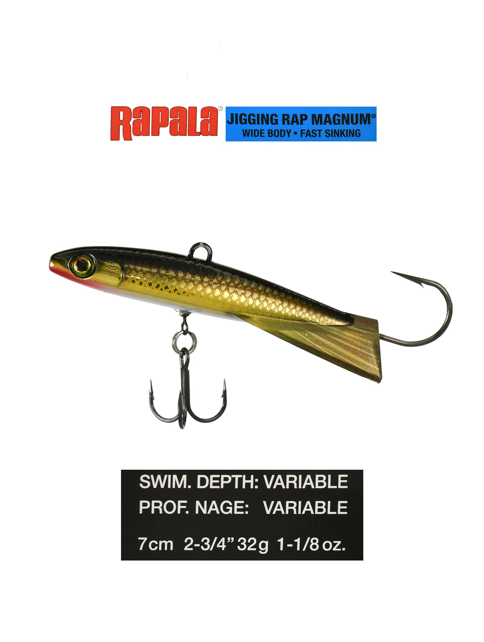 JRM07-G Jigging Rap Magnum