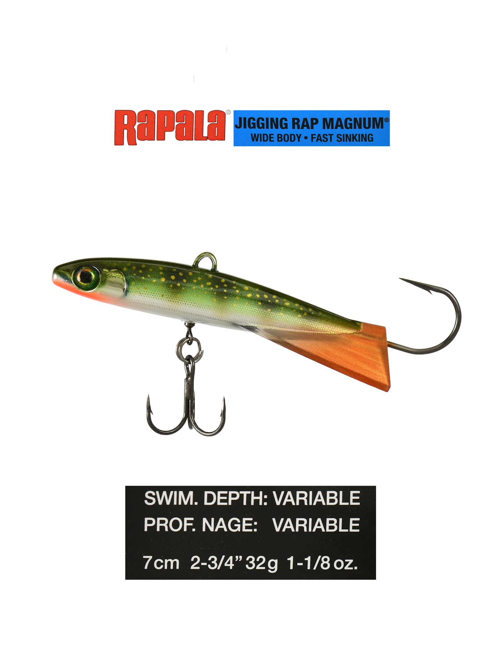 JRM07-NP Jigging Rap Magnum