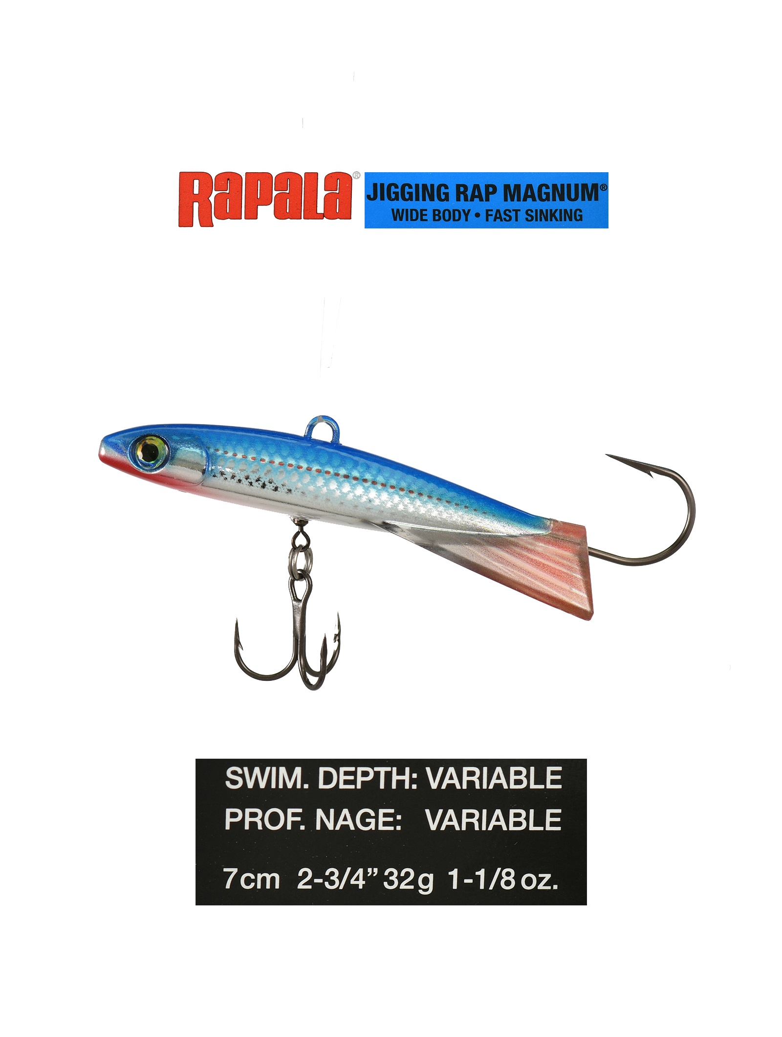 JRM07-CHB Jigging Rap Magnum