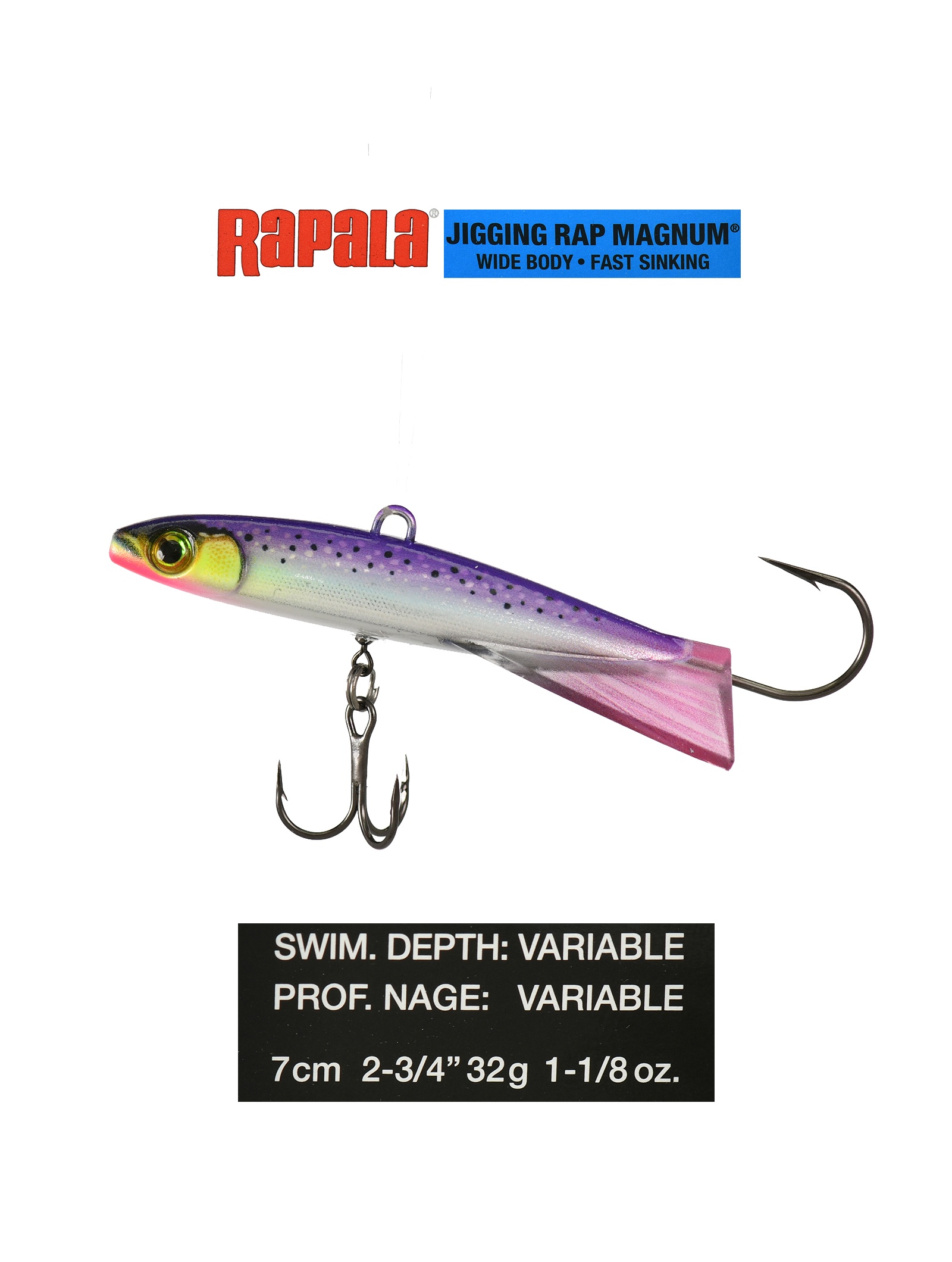 JRM07-PD Jigging Rap Magnum