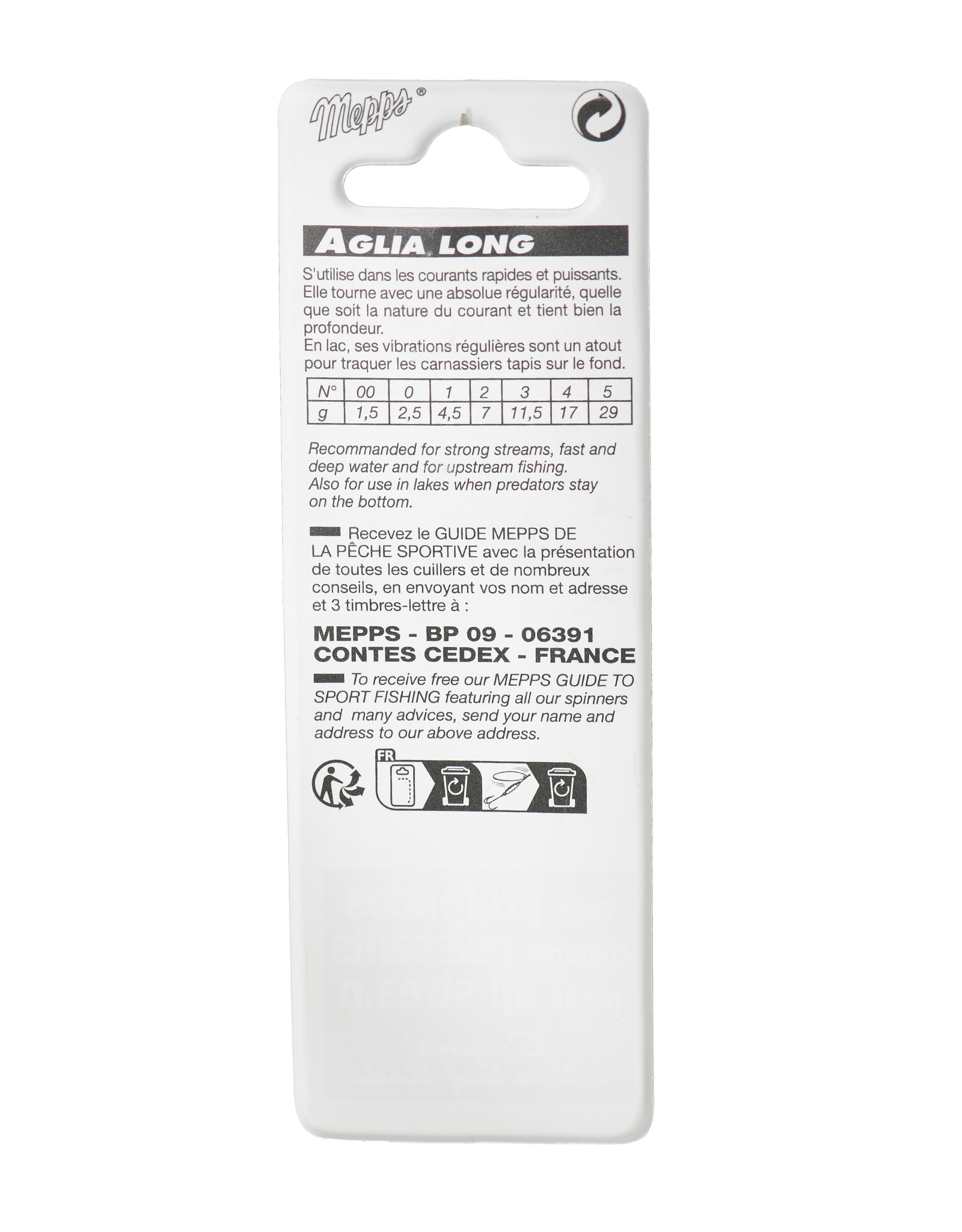 Blister Aglia Long Heavy 2 Tiger-Gold - фото6