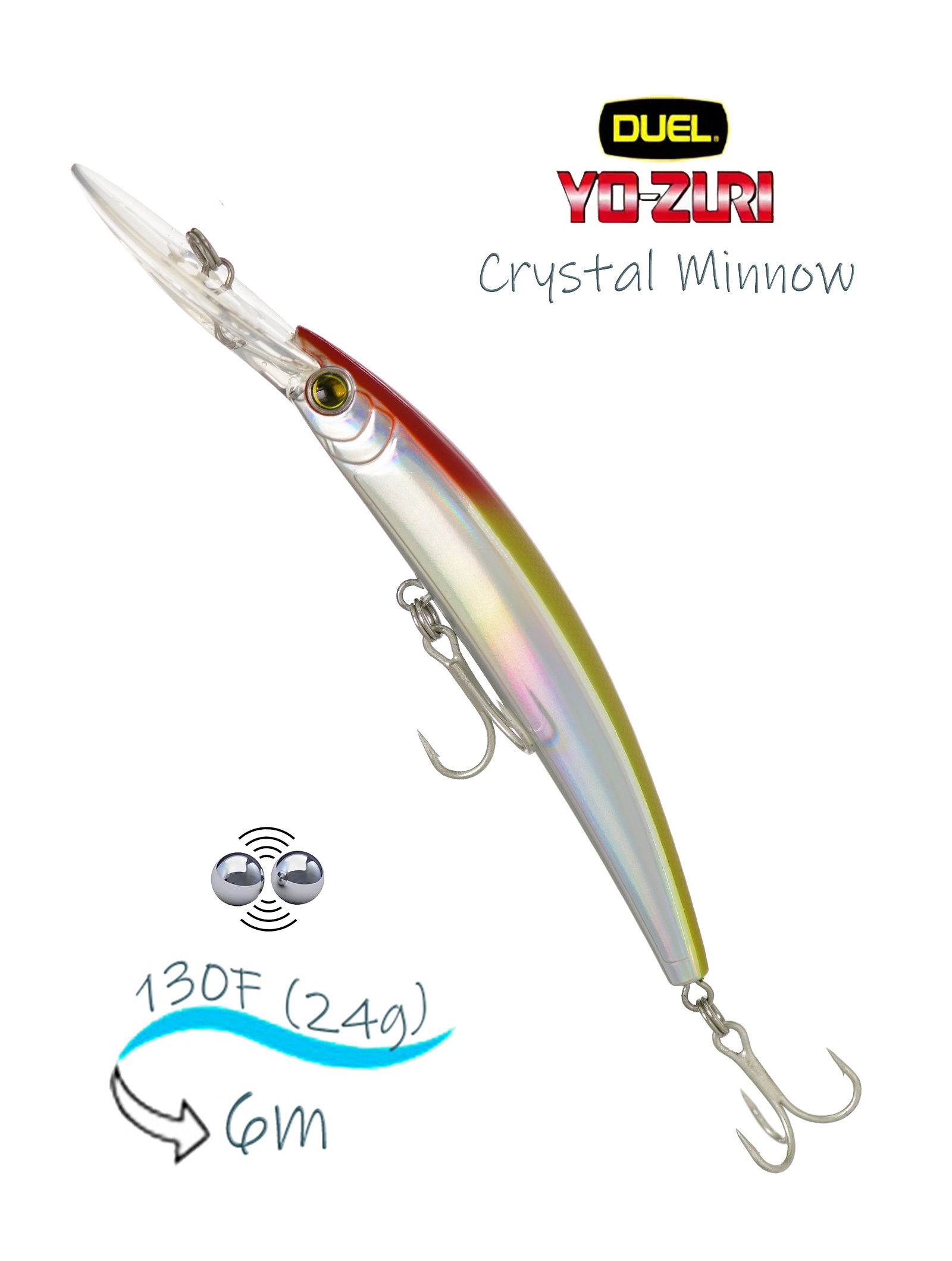 Crystal Minnow DD R-540 CR - фото