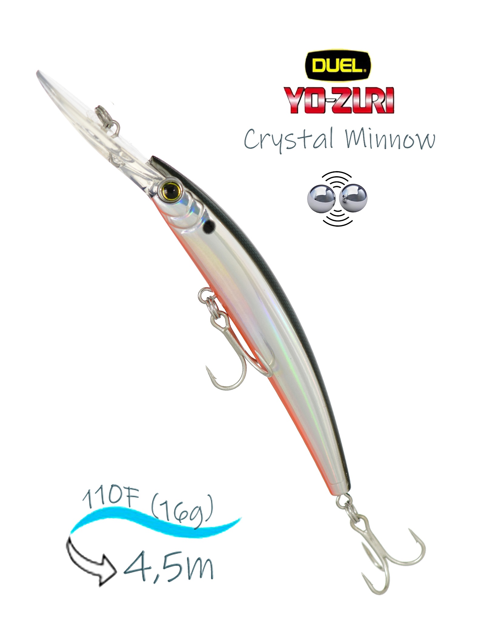 Crystal Minnow DD R-540 GT - фото