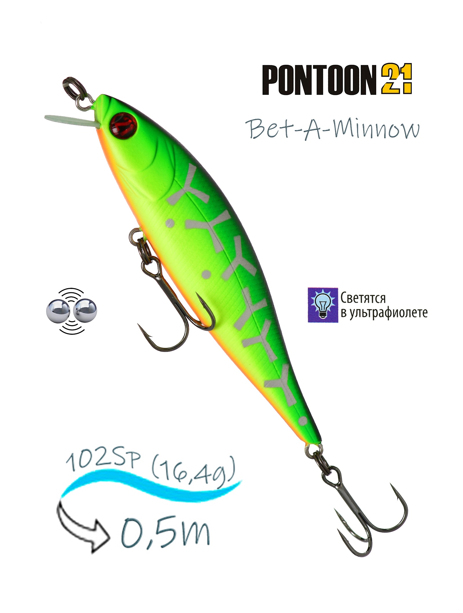 Bet-A-Minnow 102 SP-SR 070 - фото