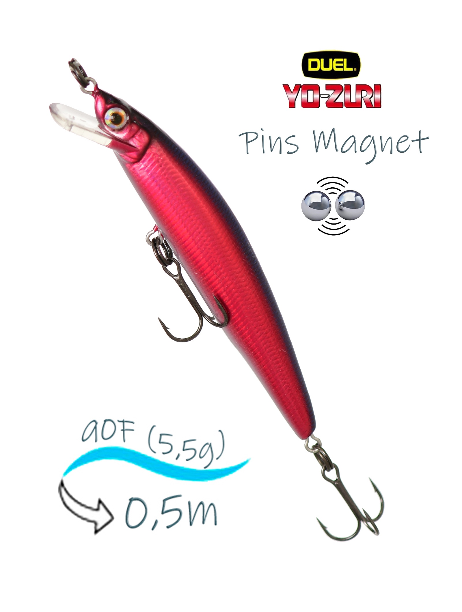 Pin*s Magnet R-734 HRR - фото