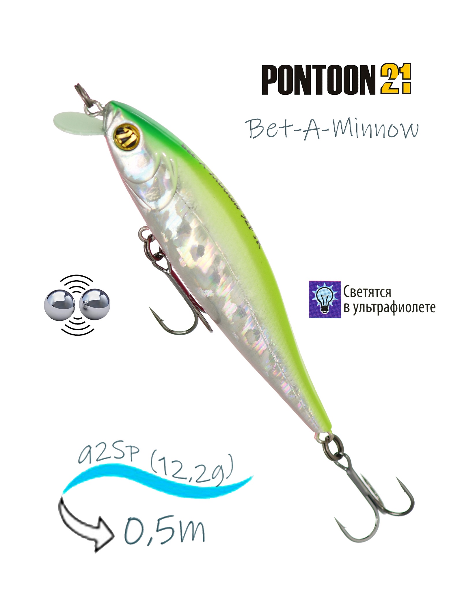 Bet-A-Minnow 92 SP-SR-A62 - фото