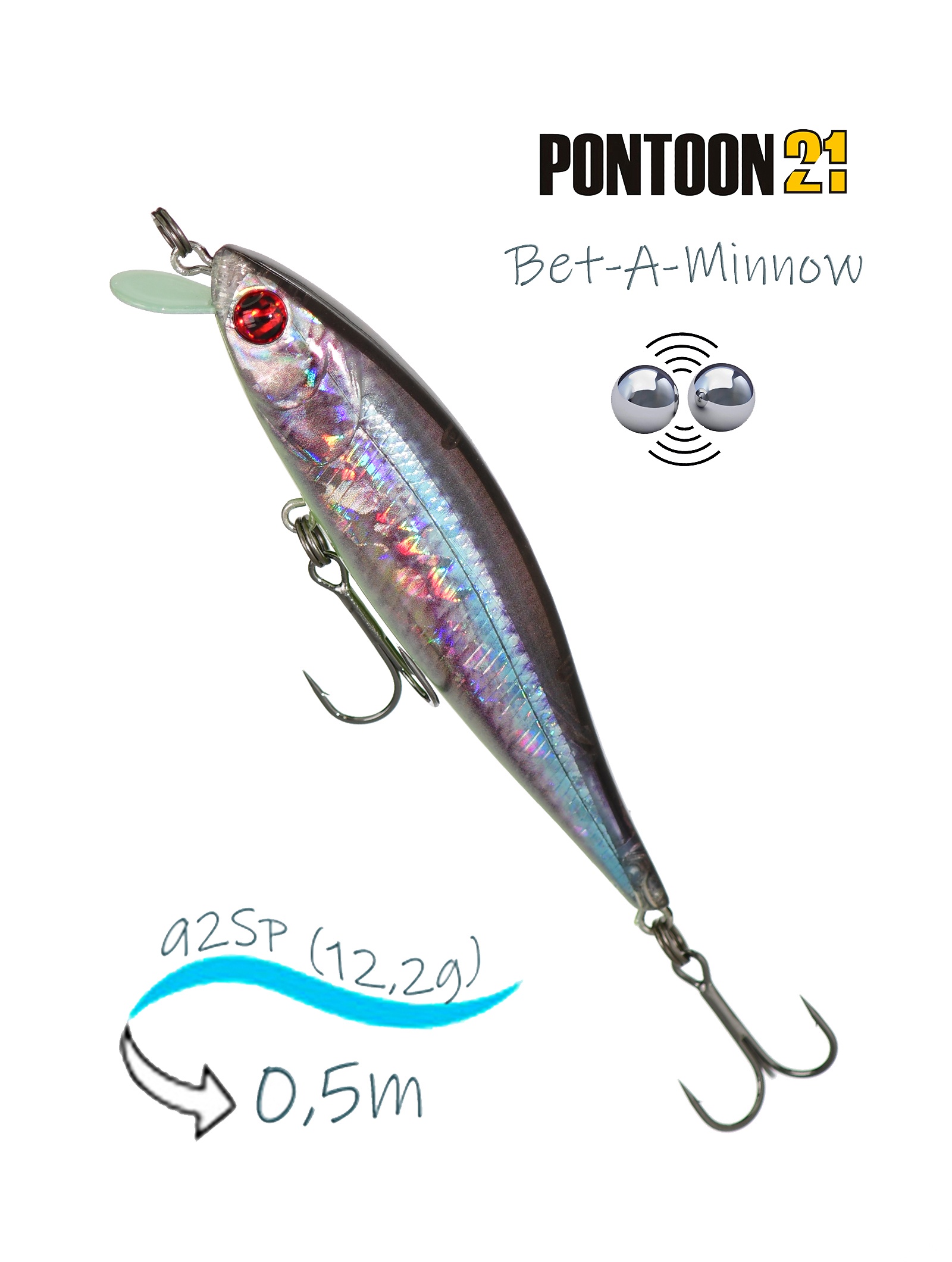 Bet-A-Minnow 92 SP-SR-R55 - фото