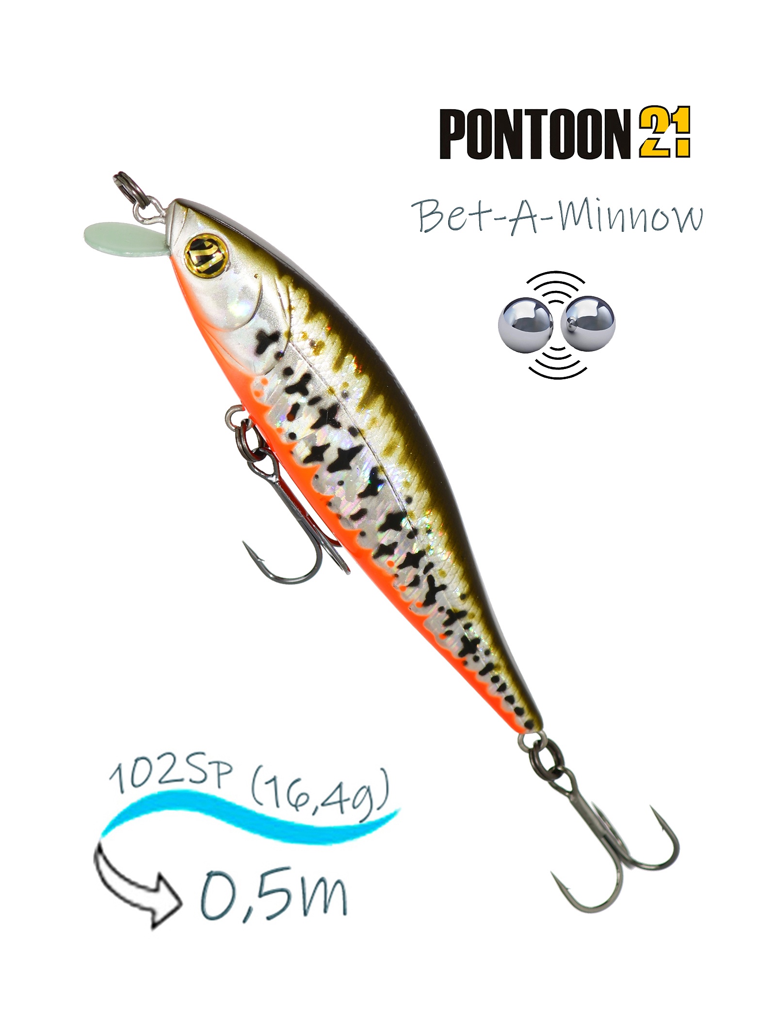 Bet-A-Minnow 102 SP-SR-R53 - фото