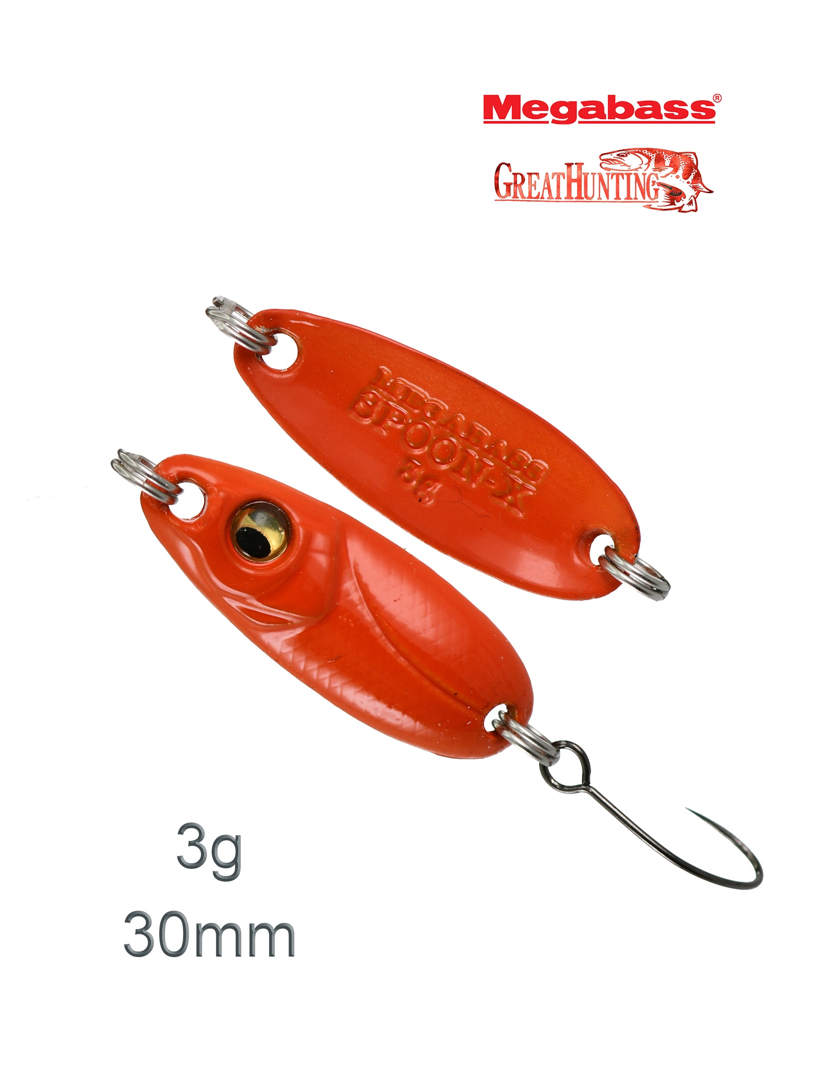 Megabass Spoon-X 19 Kaki-Ore 3g