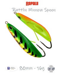 RMSR08 FT Rattlin Minnow Spoon - фото