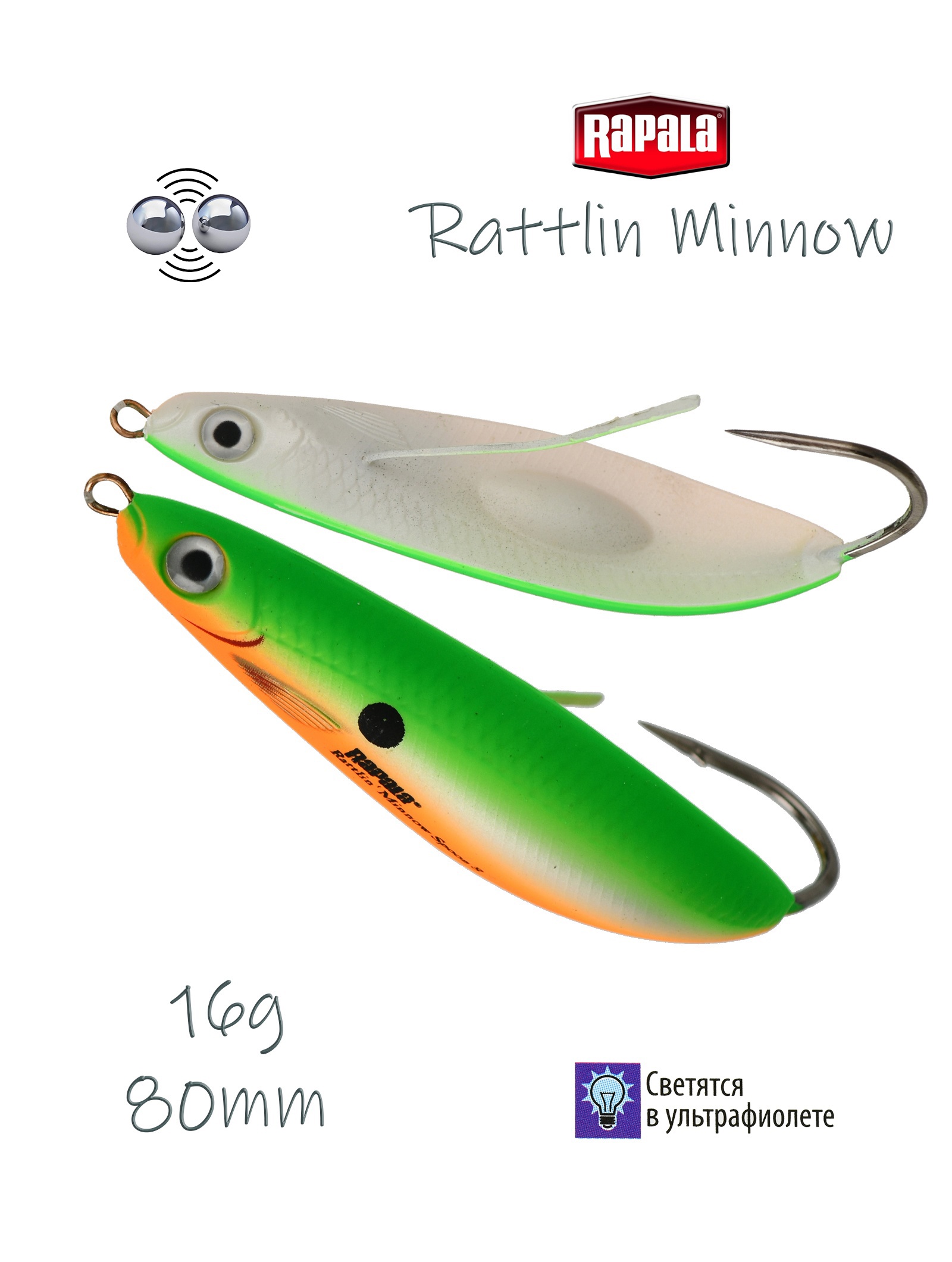 RMSR08 GSU Rattlin Minnow Spoon