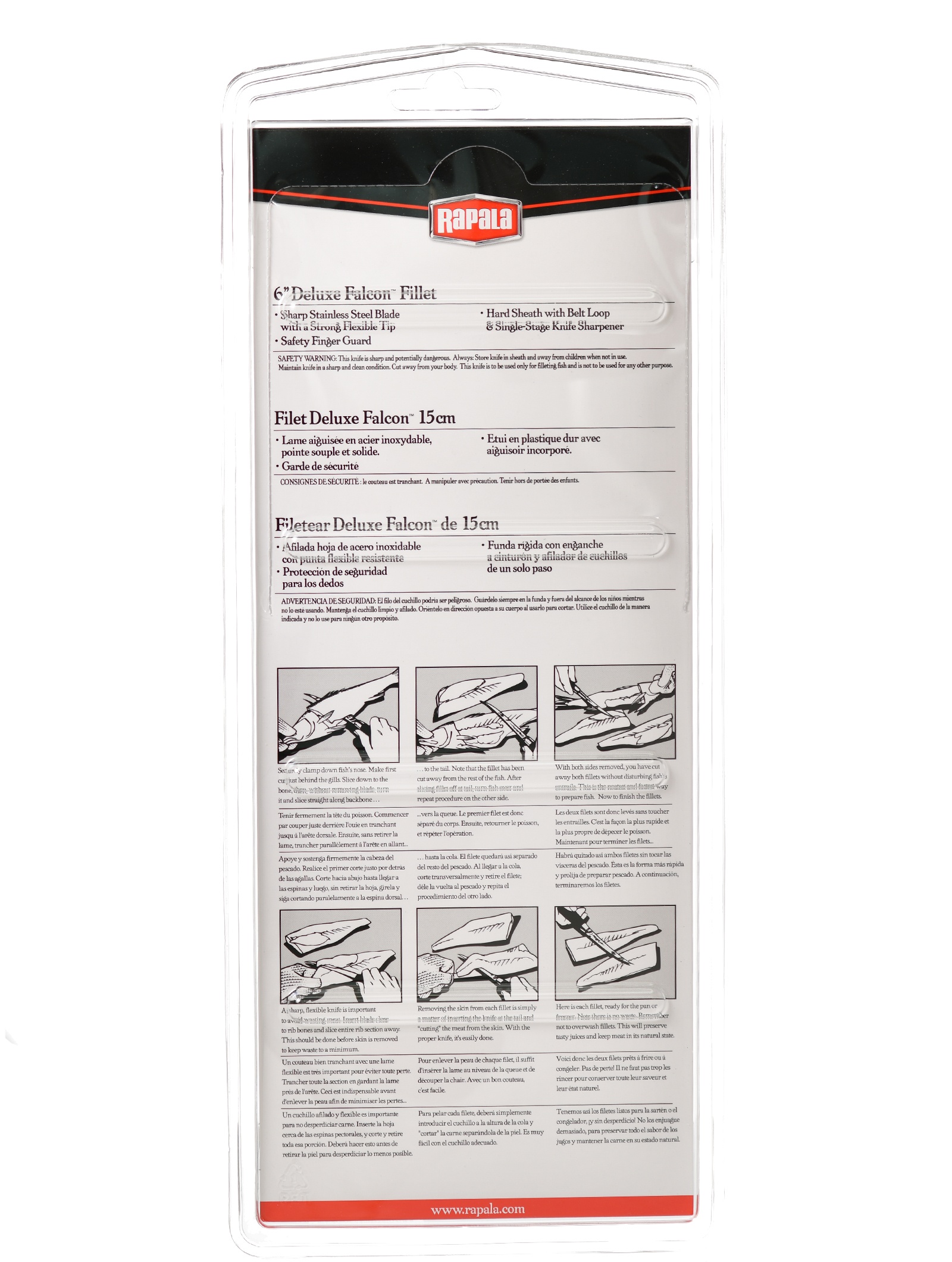 Rapala 136SH Филейный нож - фото3