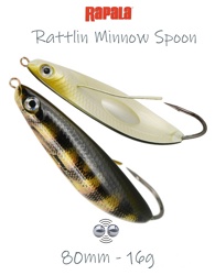 RMSR08 PEL Rattlin Minnow Spoon - фото