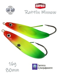 RMSR08 RYGR Rattlin Minnow Spoon - фото