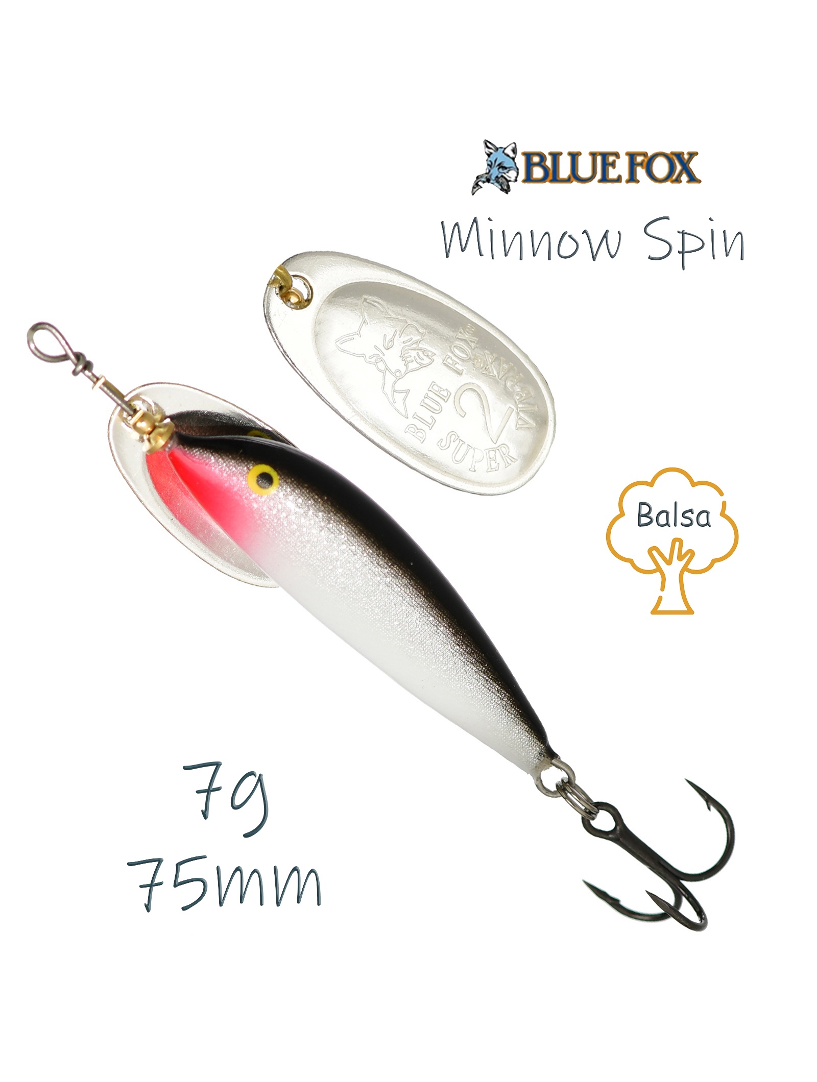 VMS5-S Vibrax Minnow Spin - фото