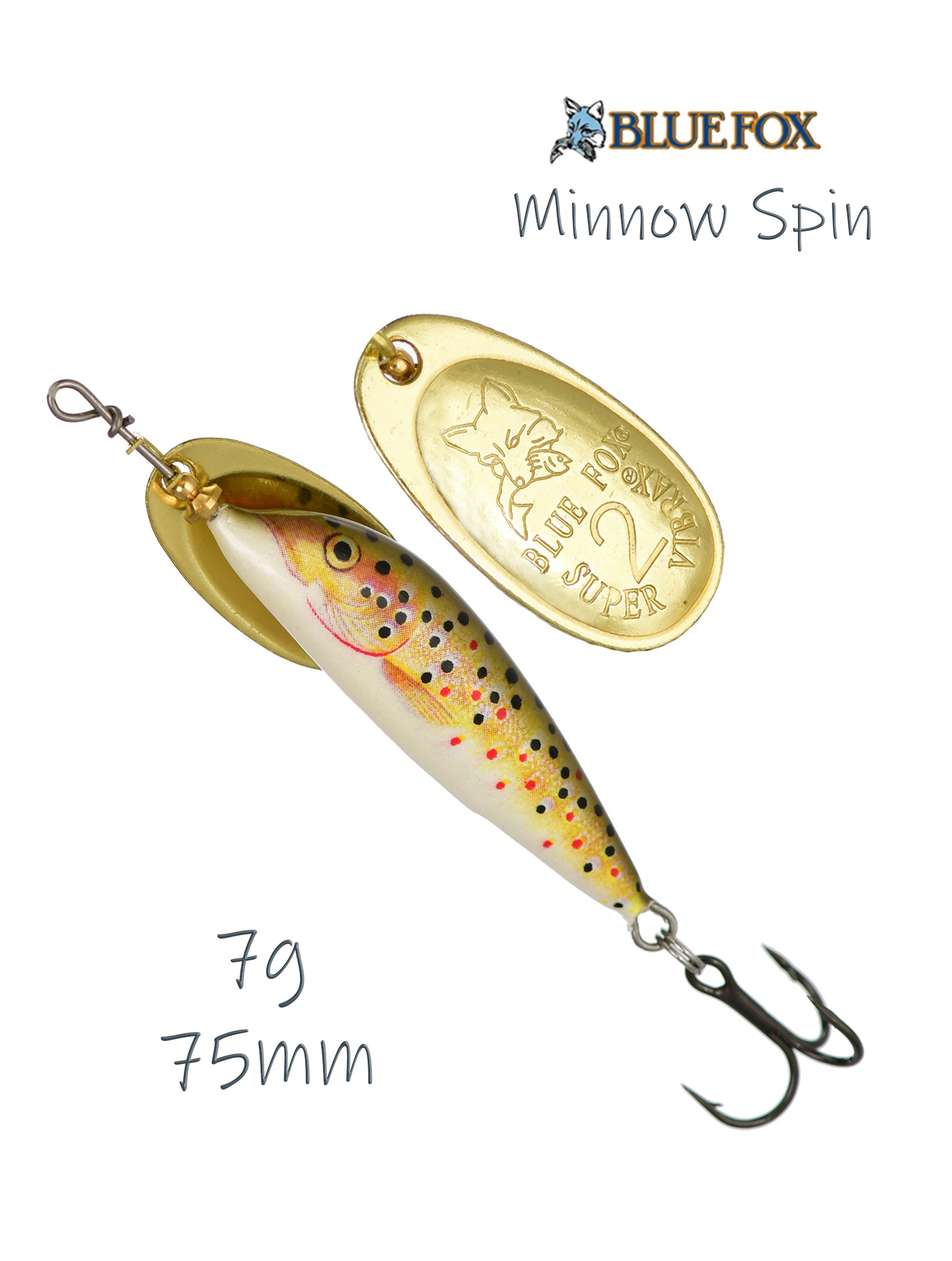 VMS5-TR Vibrax Minnow Spin - фото