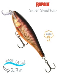 SSR14 RFSHL Super Shad Rap - фото