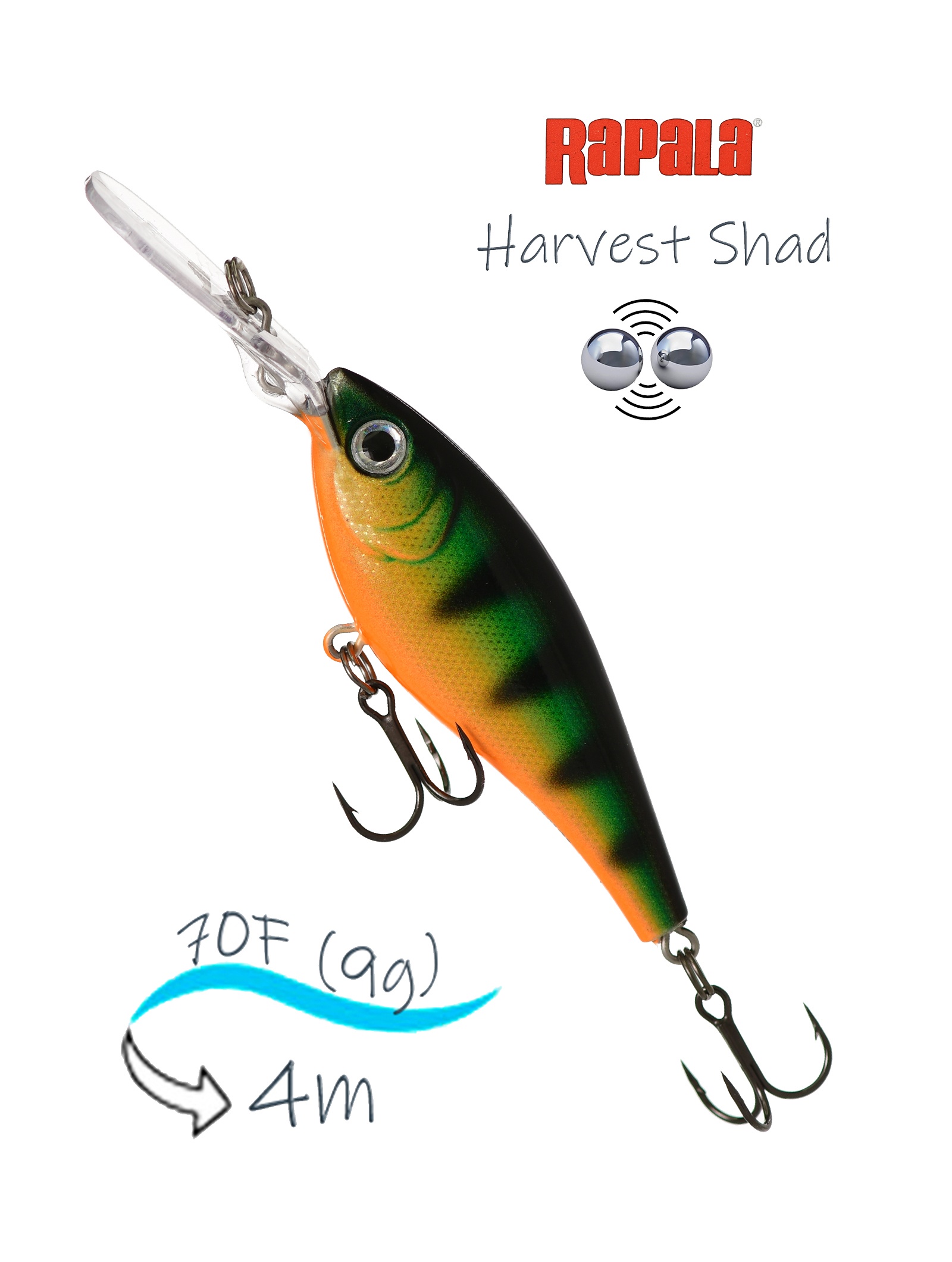 HVSD07-P Harvest Shad - фото