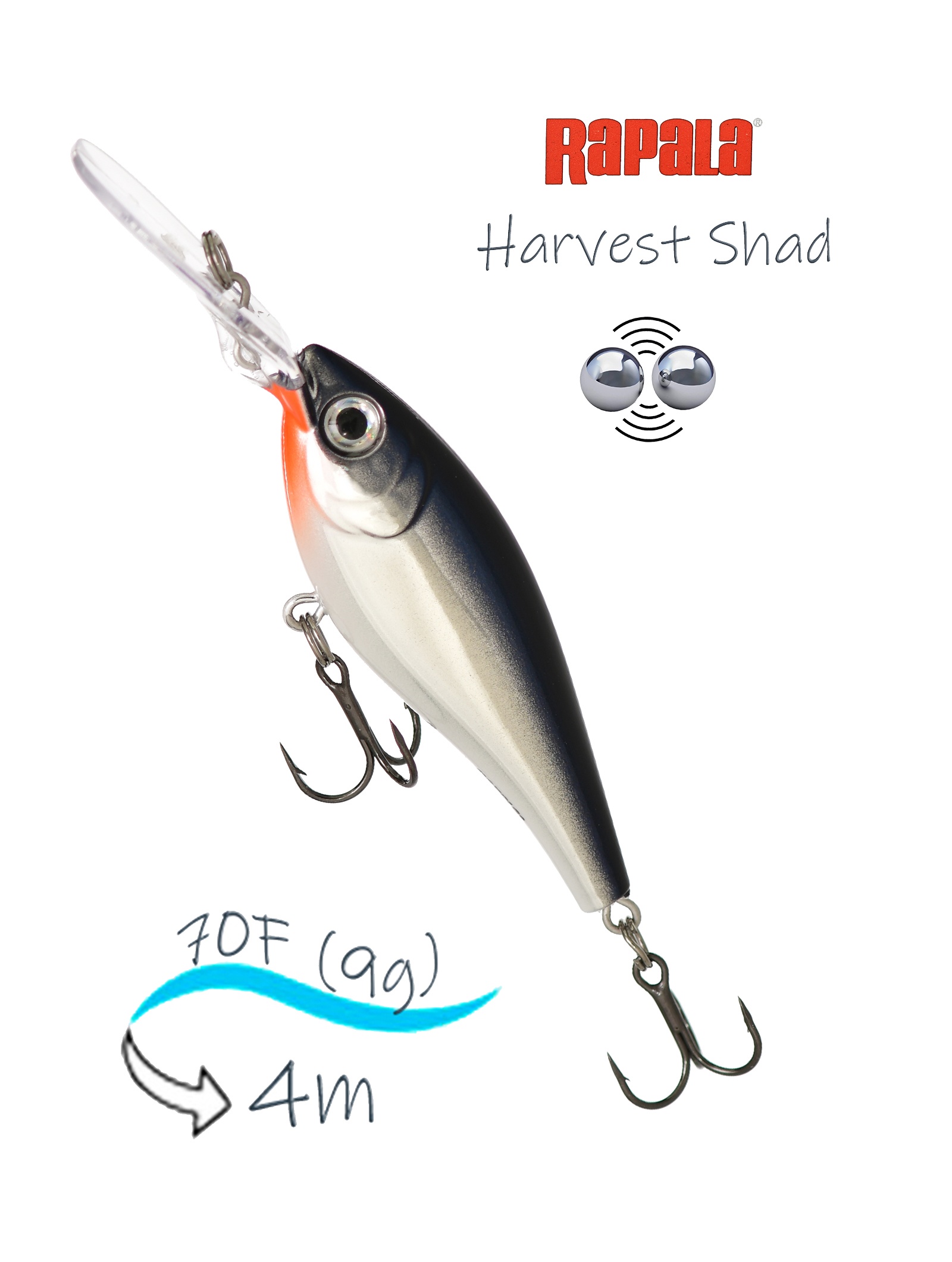 HVSD07-S Harvest Shad - фото