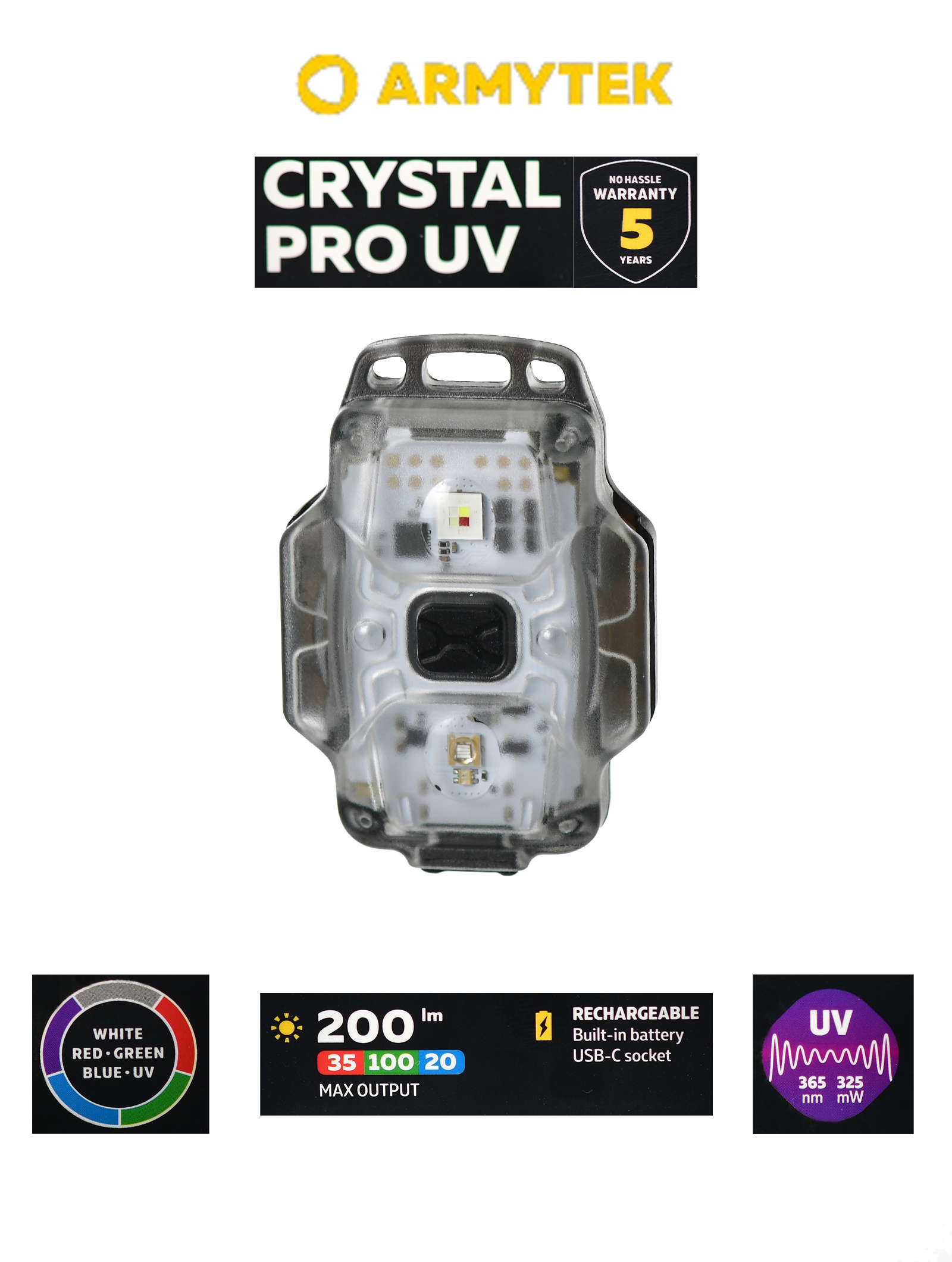 F10301GUV Crystal Pro UV Серый - фото