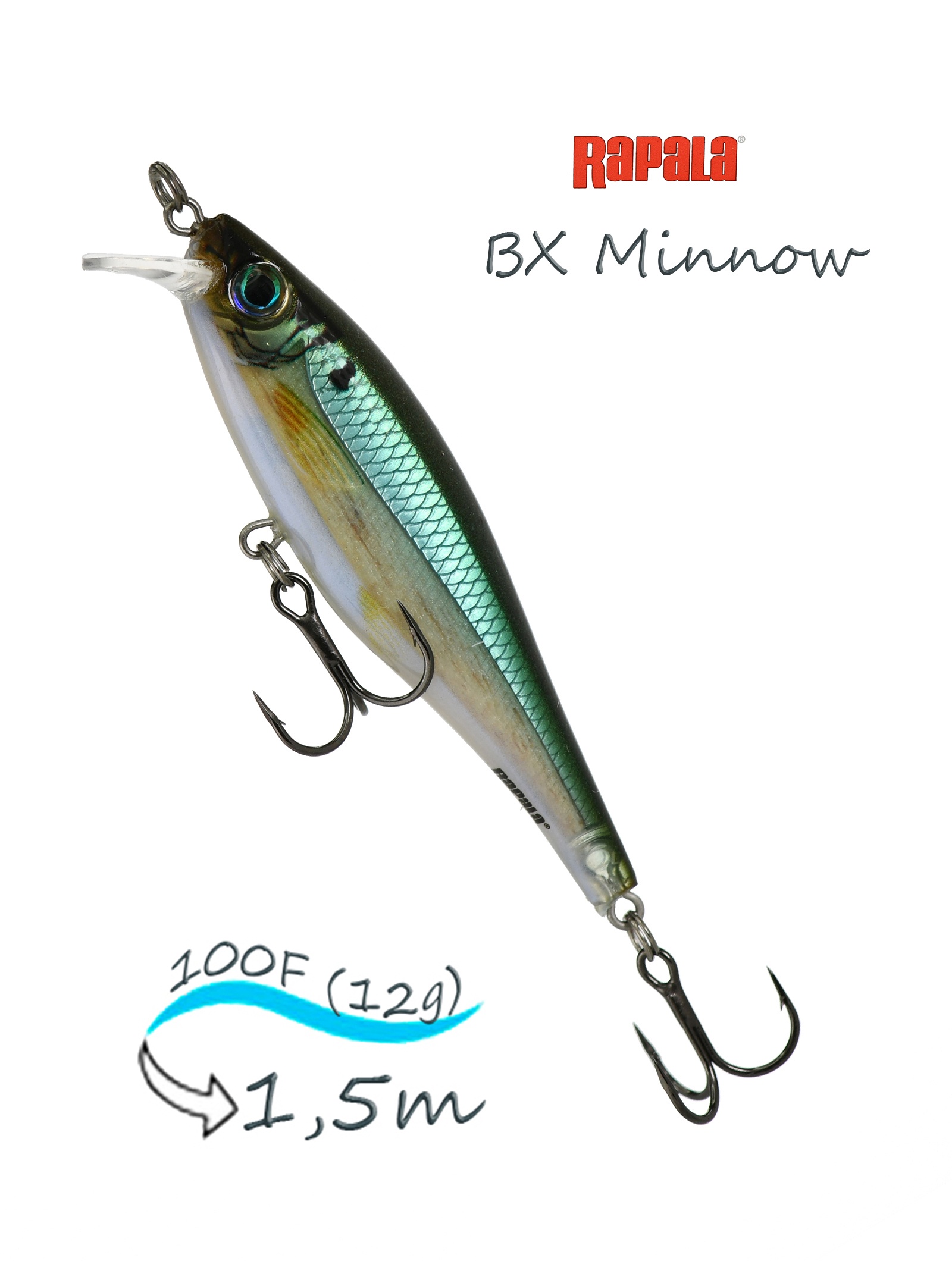 BXM10-BBH BX Minnow