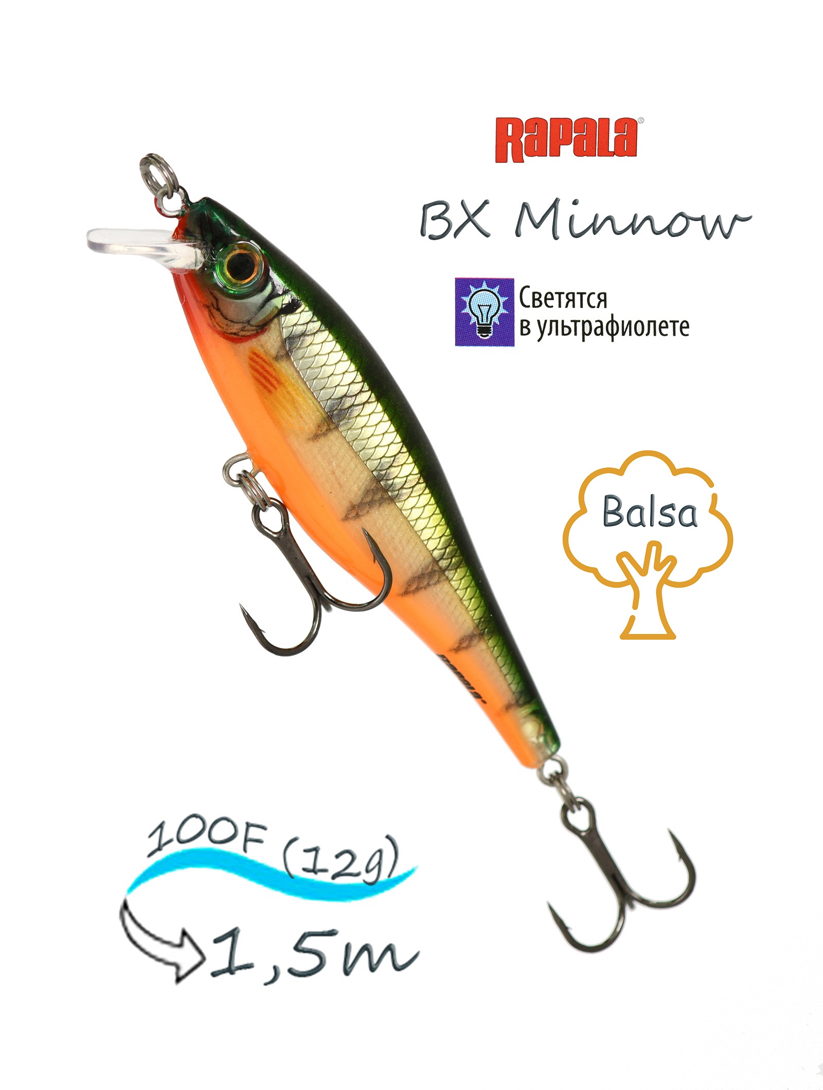 BXM10-P BX Minnow - фото