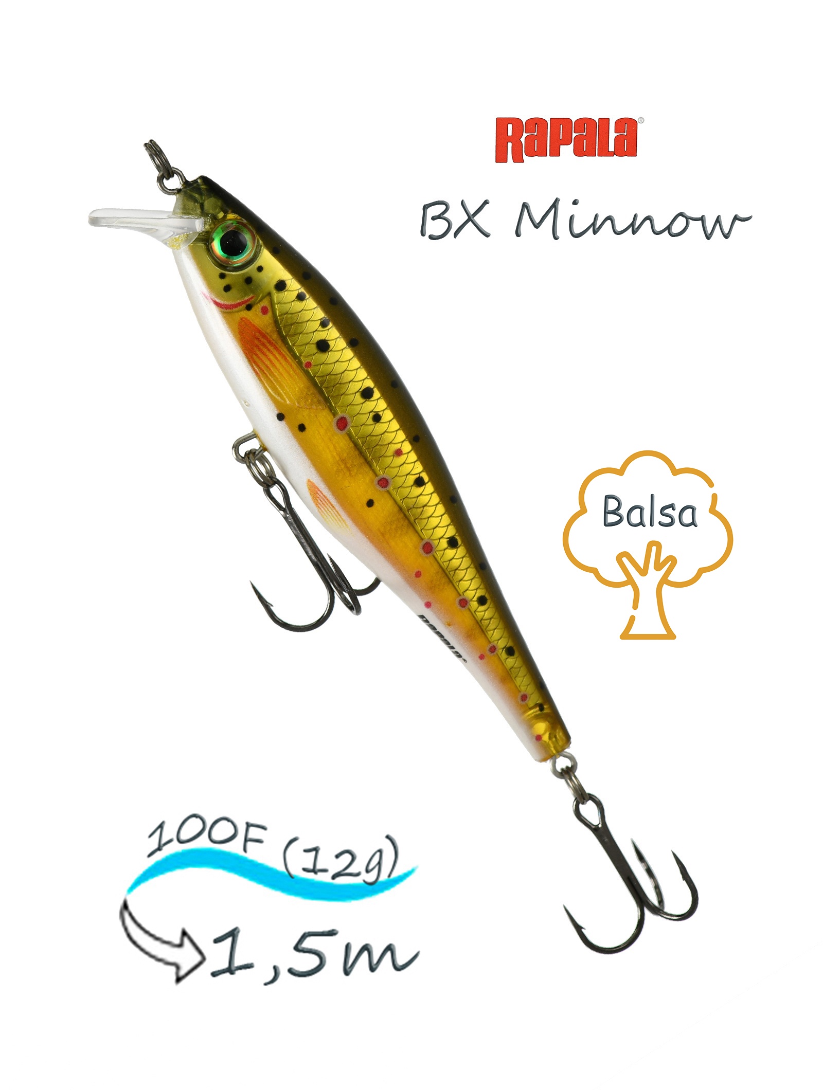 BXM10-TR BX Minnow - фото
