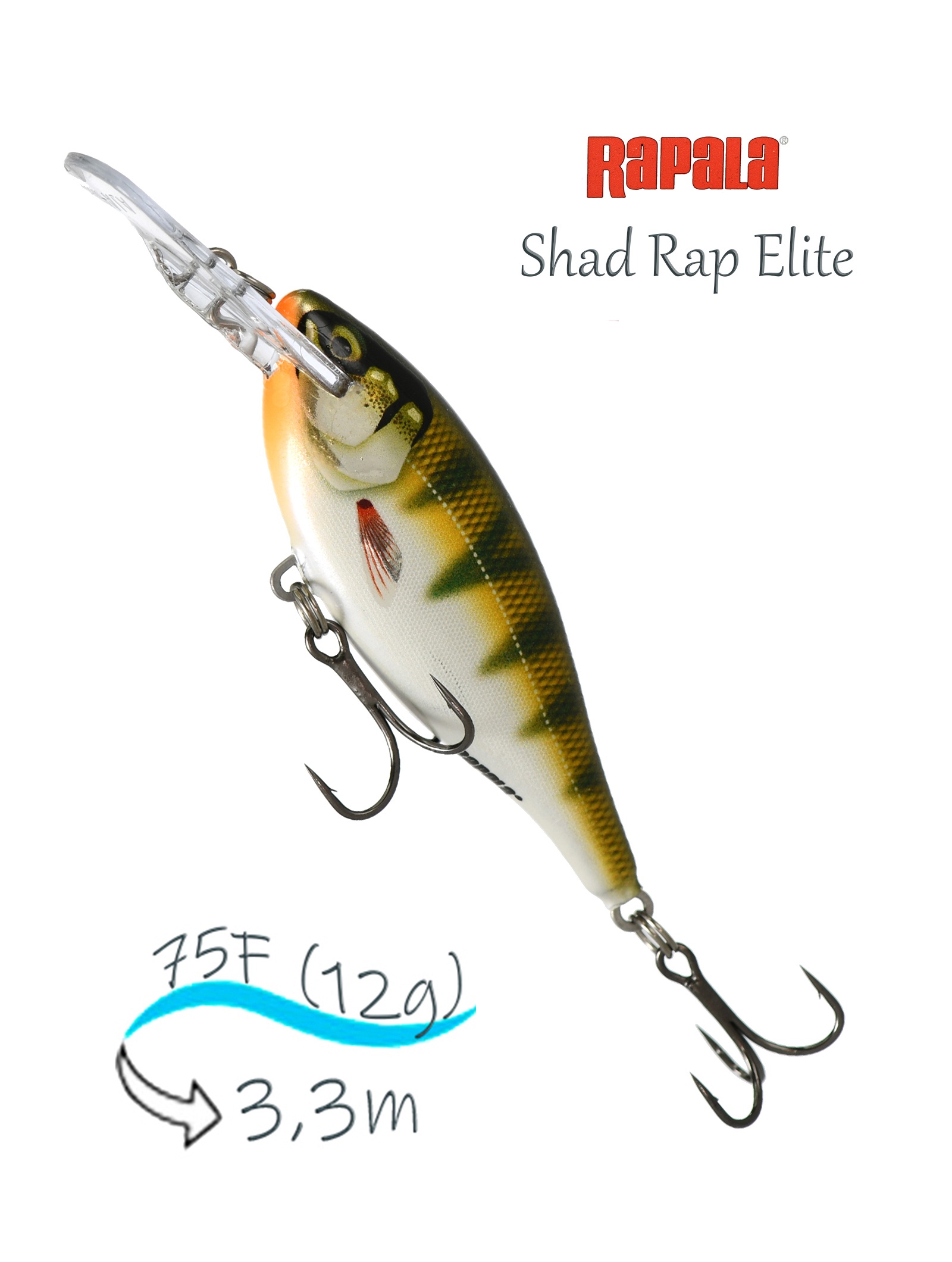 SRE75 GDYP Shad Rap Elite