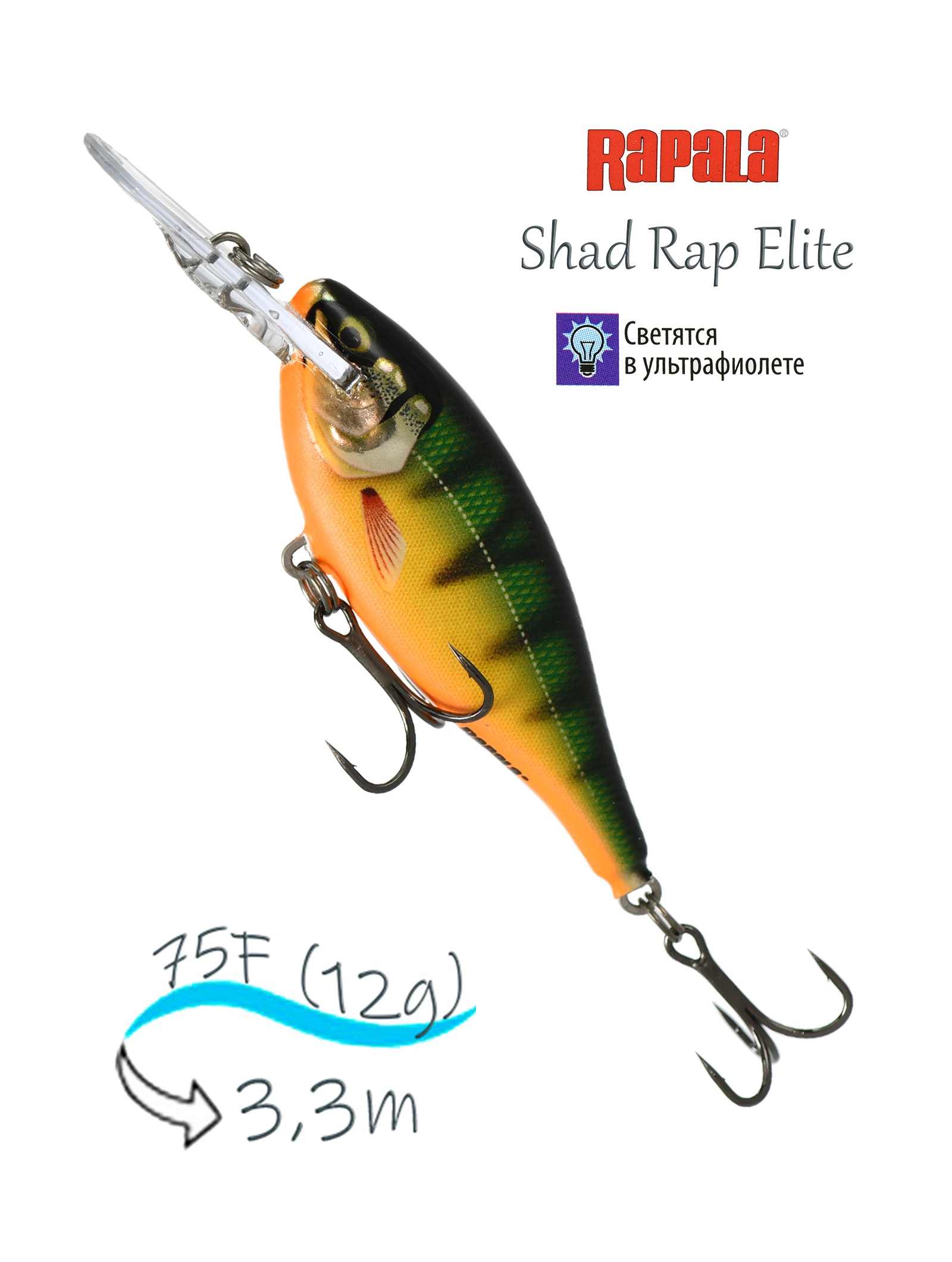 SRE75 GDP Shad Rap Elite