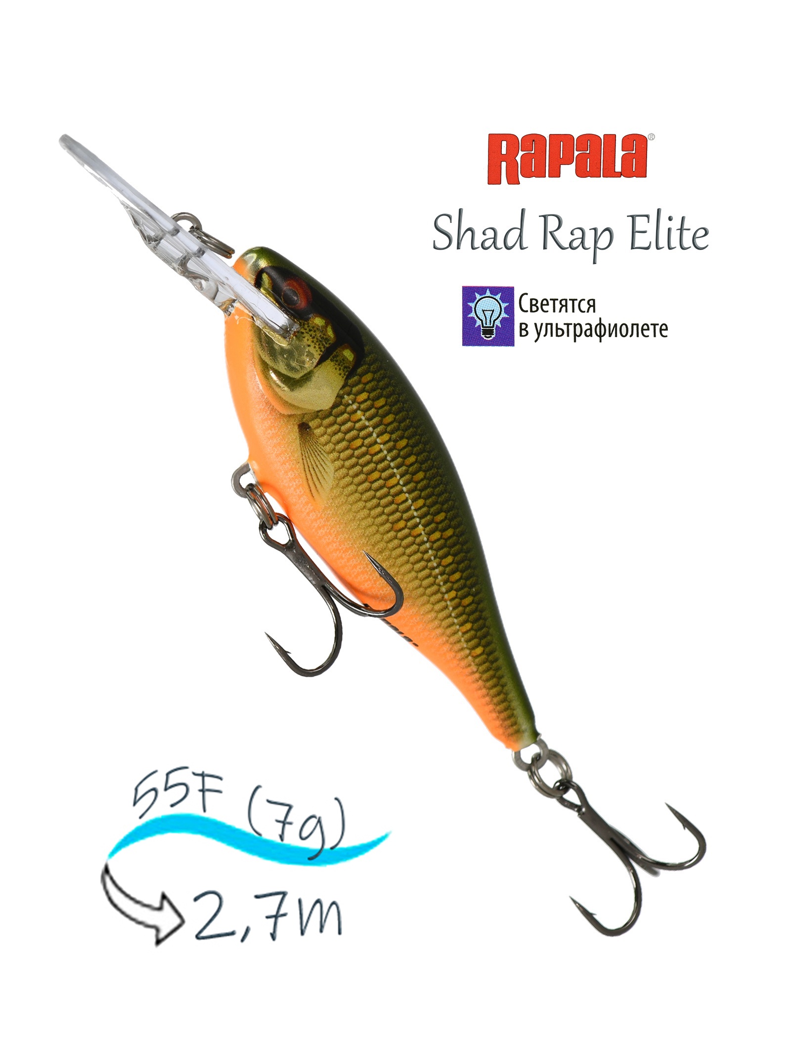 SRE55 GDSR Shad Rap Elite