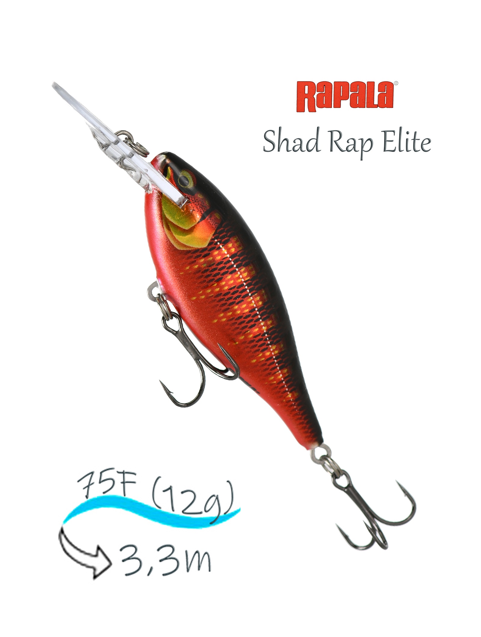 SRE75 GDTZ Shad Rap Elite