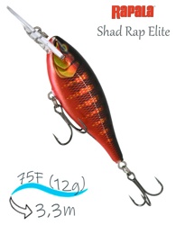 SRE75 GDTZ Shad Rap Elite - фото