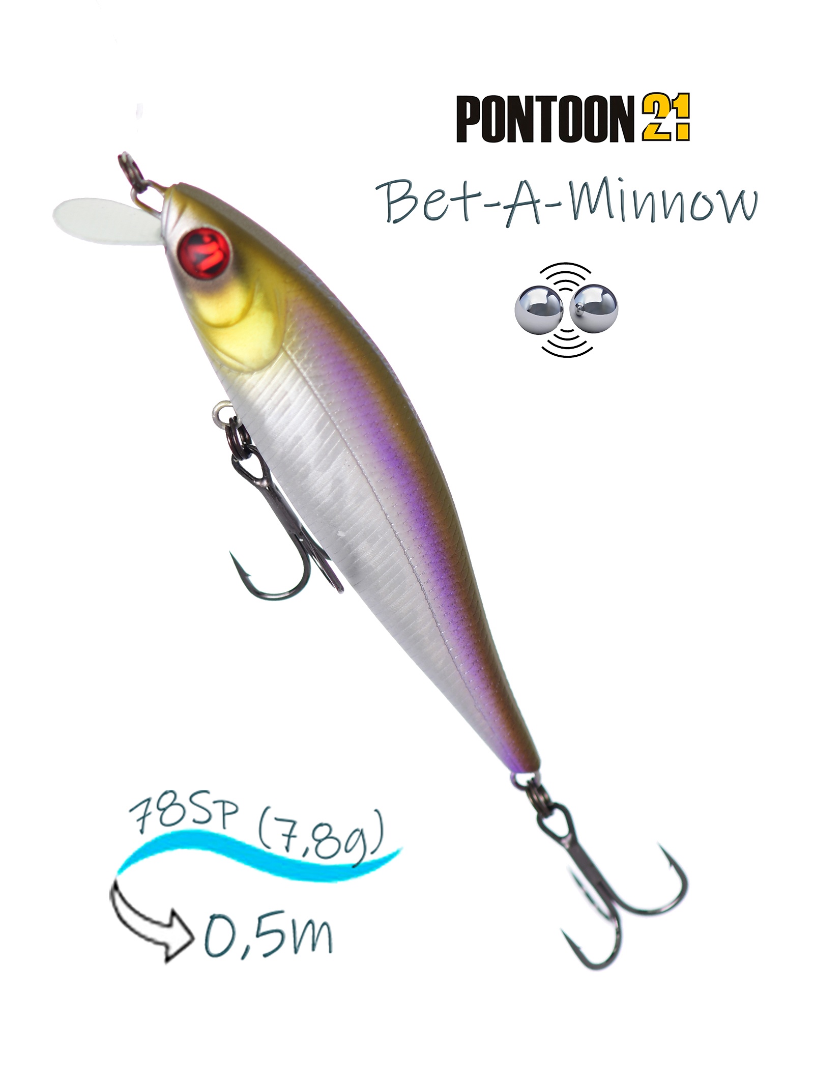 Bet-A-Minnow 78 SP-SR A30 - фото