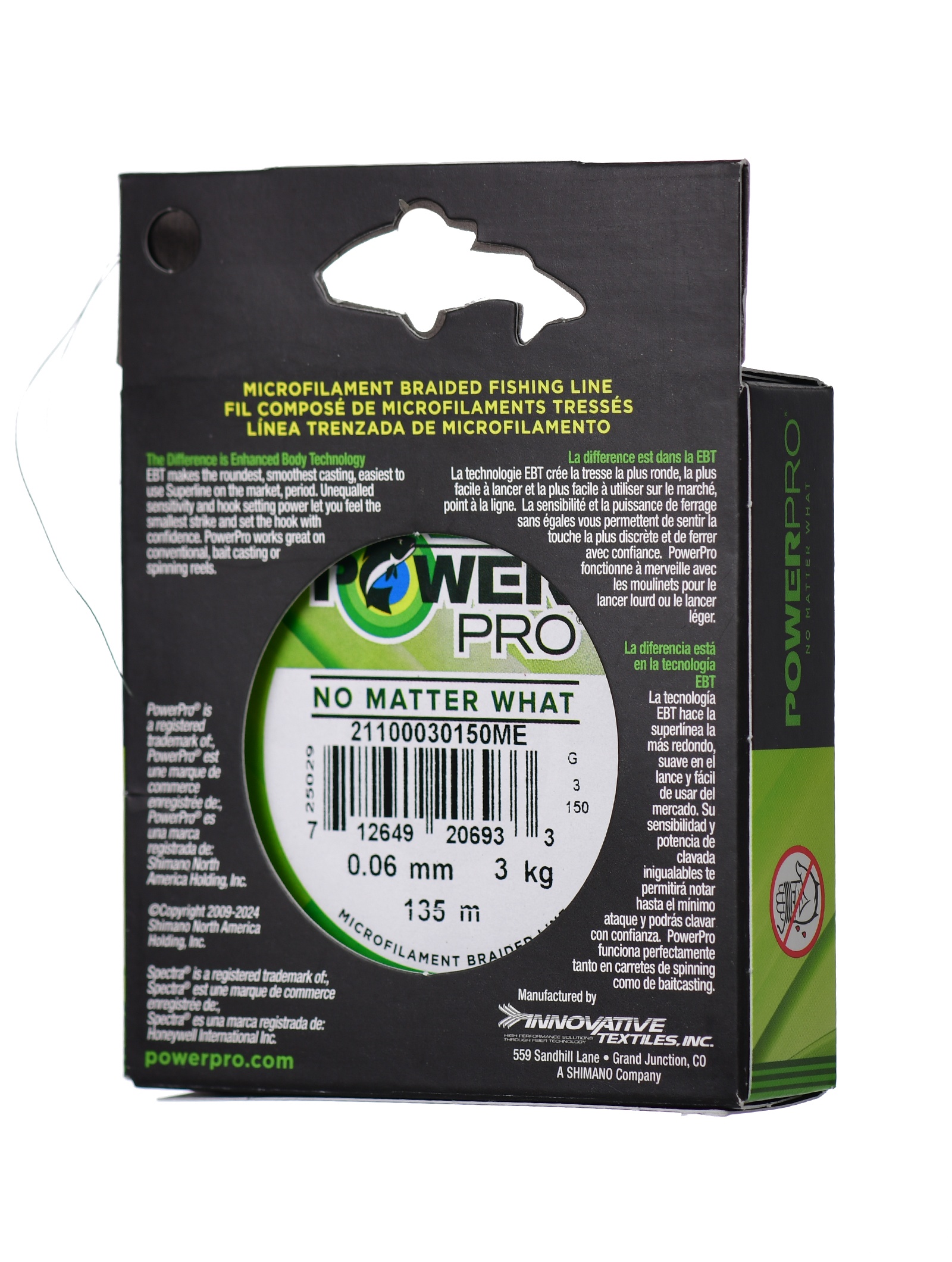 Power Pro Green 0,06-135m - фото2