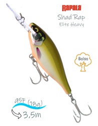 SREH95 GDHAY Shad Rap Elite Heavy - фото