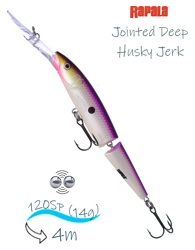 JDHJ12 PDS Jointed Deep Husky Jerk - фото