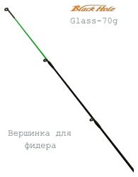 Black Hole Хлыстик стекло  70 гр - фото