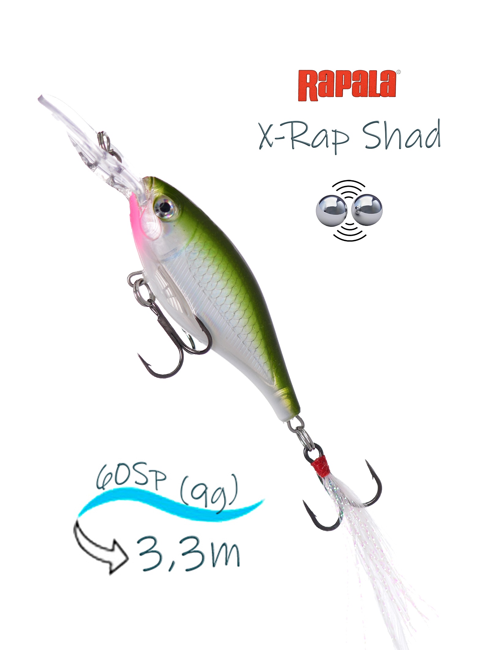 XRS06 OG X-Rap Shad - фото