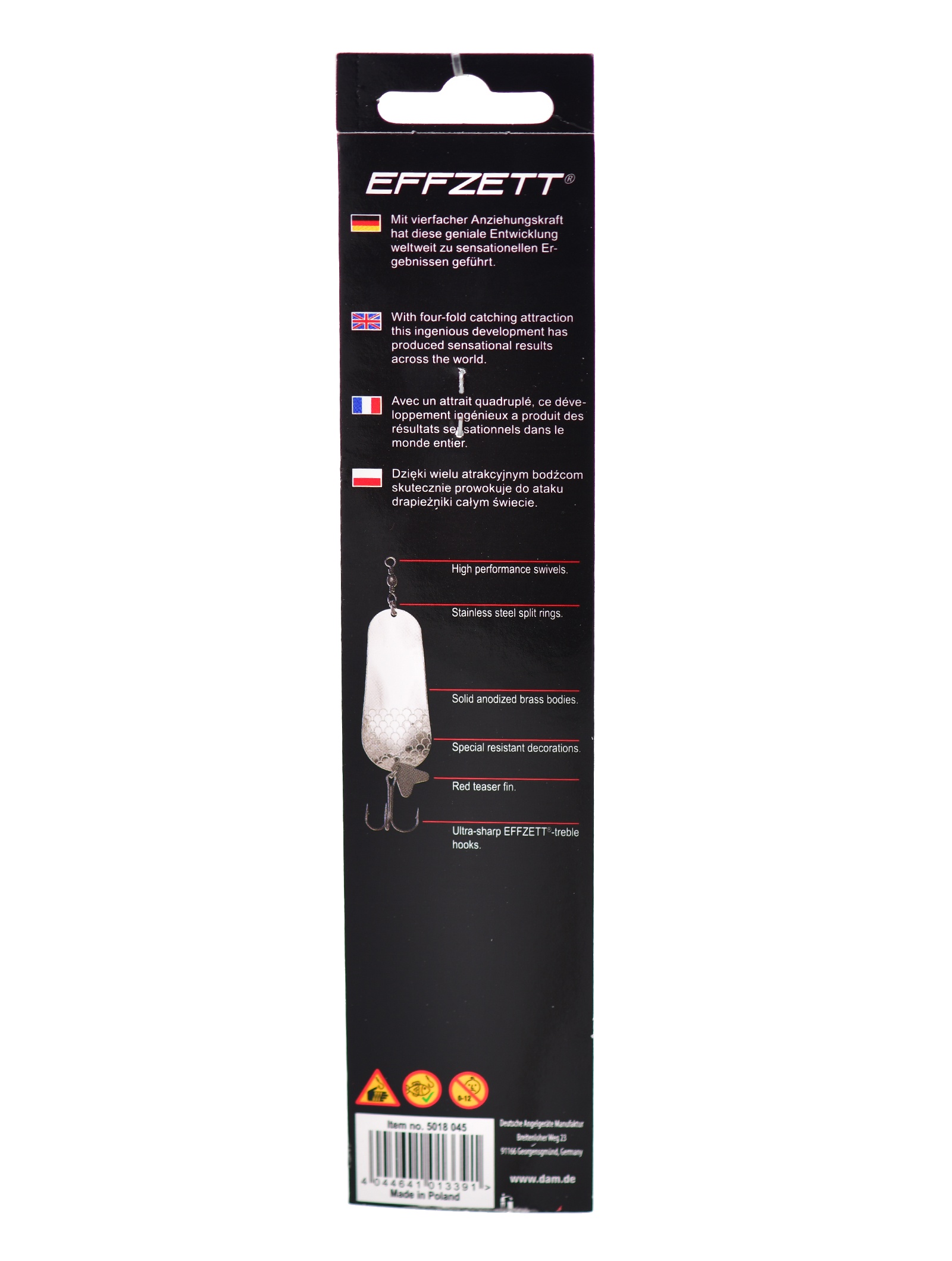 FZ Twin Spoon 45g 5018045 Silver-Silver - фото6